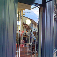 Porte d’entrée en verre