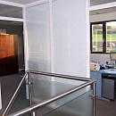 Vitrage isolant avec store intégré